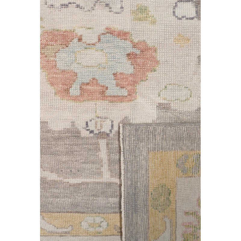 Tapis en laine noué à la main Oushak