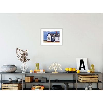 «High Noon» par Edward Hopper, impression giclée sur cadre