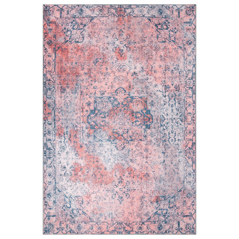 Elegant Hall Carpet (2.5 x 7.5 ft), 100% Polyester, 1.1 lbs/sq ft | 4 mm Pile Height, Recycled Poly Cotton Underside | Machine Washable, Eco-Friendly | Perfect for Entryways, Living Rooms & Hallways