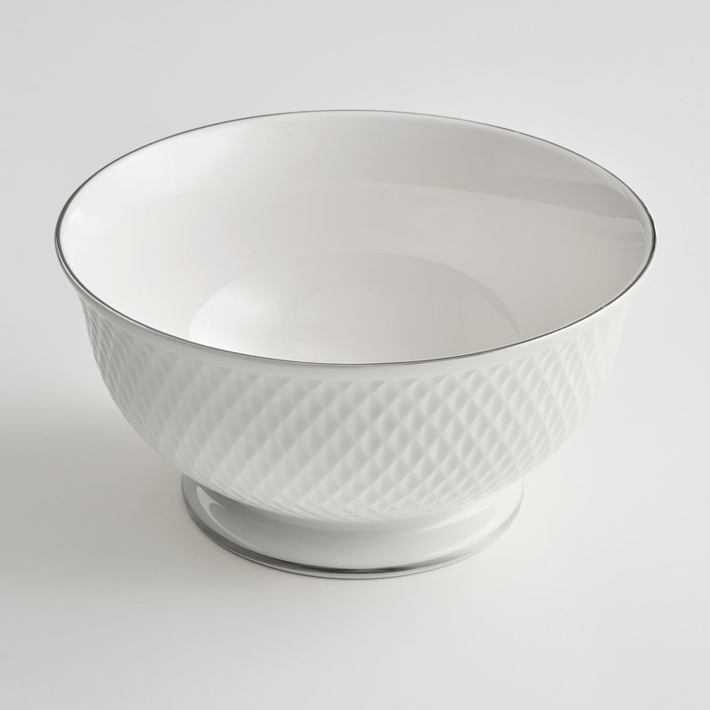 Metro Lane Porcelain China Salad Bowl