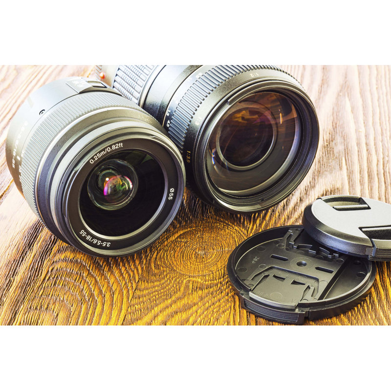 Two Photo Lens by Bodu9 - Wrapped Canvas Print, 30cm H x 46cm W