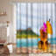 Rideau de douche Hawaii Cocktail Drink Beach avec 12 crochets-1681300787