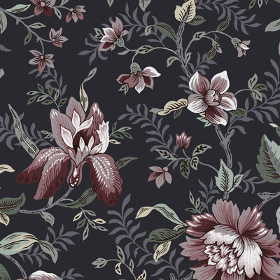 Faded Glamour - Bedroom Floral Double Roll