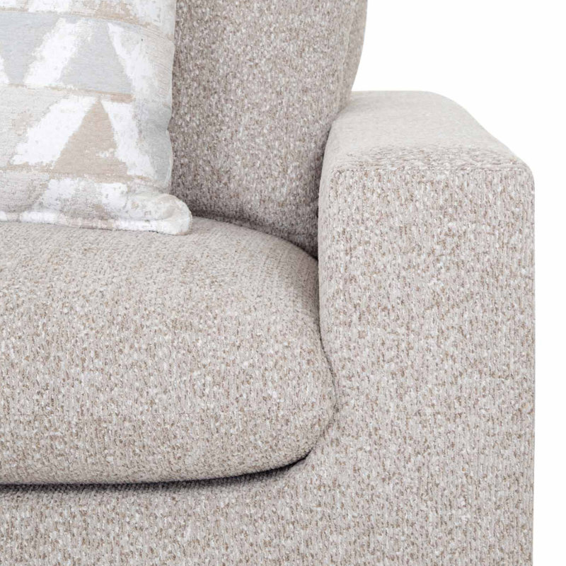Chaise Granville, Polyester brun clair