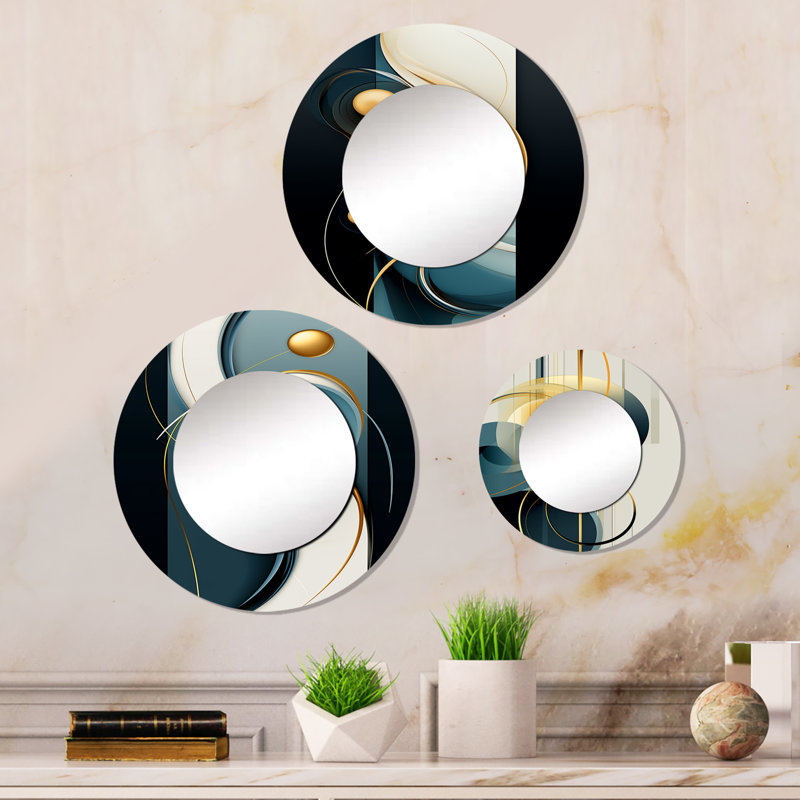Miroir mural en aluminium