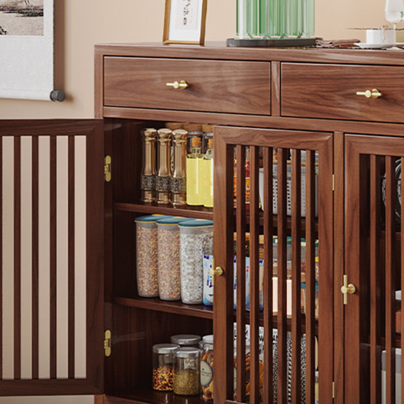 Classic solid wood storage shoe cabinet
