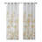 Burnout Printed Curtain Panel (Only 1 Pc Panel)