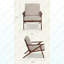 Chaise d'appoint Midcentury