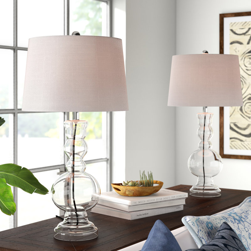 Keesler Glass Table Lamp, Clear