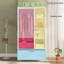 Wooden Wardrobe With 4 Open Storage Shelves, 70.87" Utility Storage Cabinet Armoire