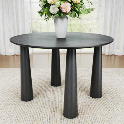 Arline 45" Round Solid Wood Dining Table