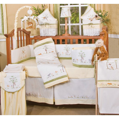 Ensemble de literie pour lit de bébé 7 pièces African Plains