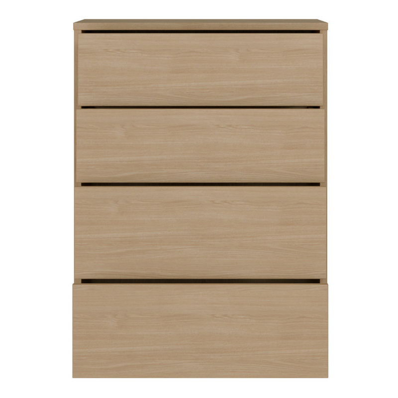 74.5 cm W Chest of 4 Drawers, Brown