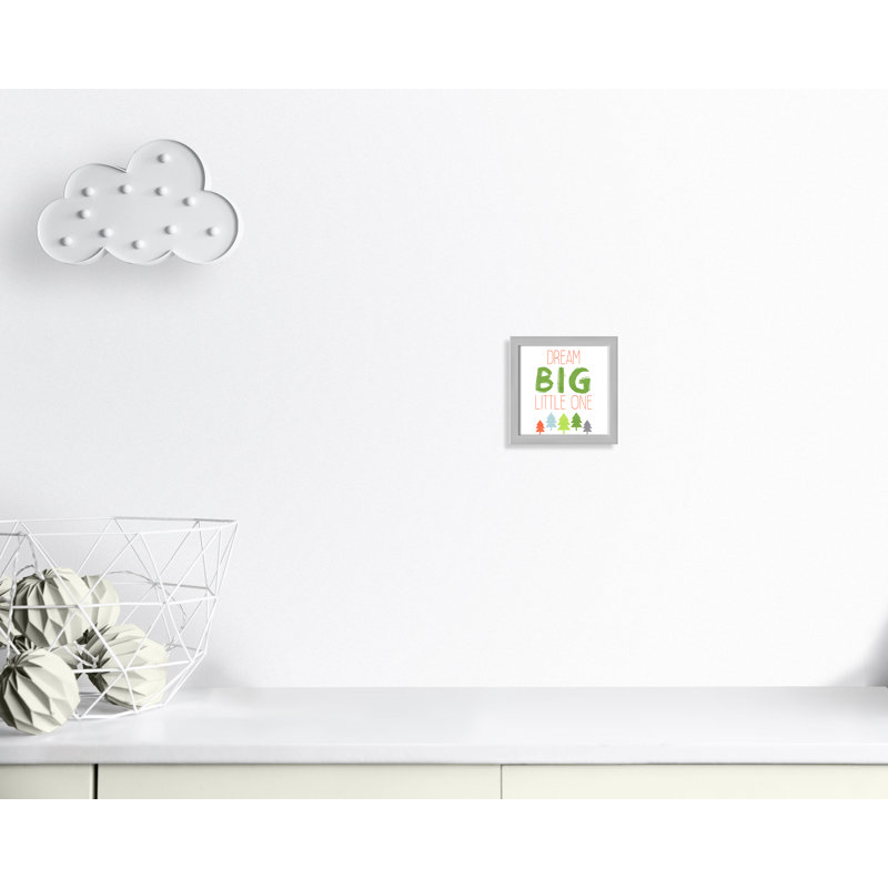 Dino Brave 2, art encadré, 8" H x 8" W x 1.18" D, Encadré de boîte argent