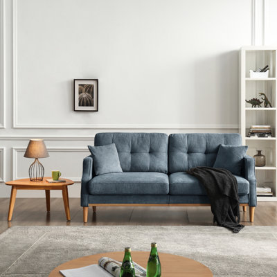 Dark Blue 3 With Waterproof Front Cushions & Fabric Port