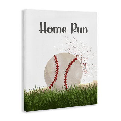 Have A Ball Home Run Canvas, design by Christine Simpson Art