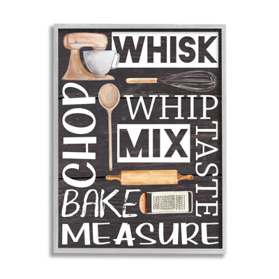 " Various Baking Tools Kitchen Phrases " by ND Art