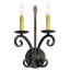 Valetta 2 - Light Candle Wall Light-1767821115-1767821112