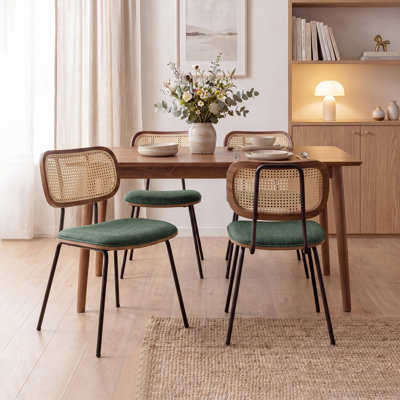 Antera 18.9'' H Linen Upholstered Side Chair