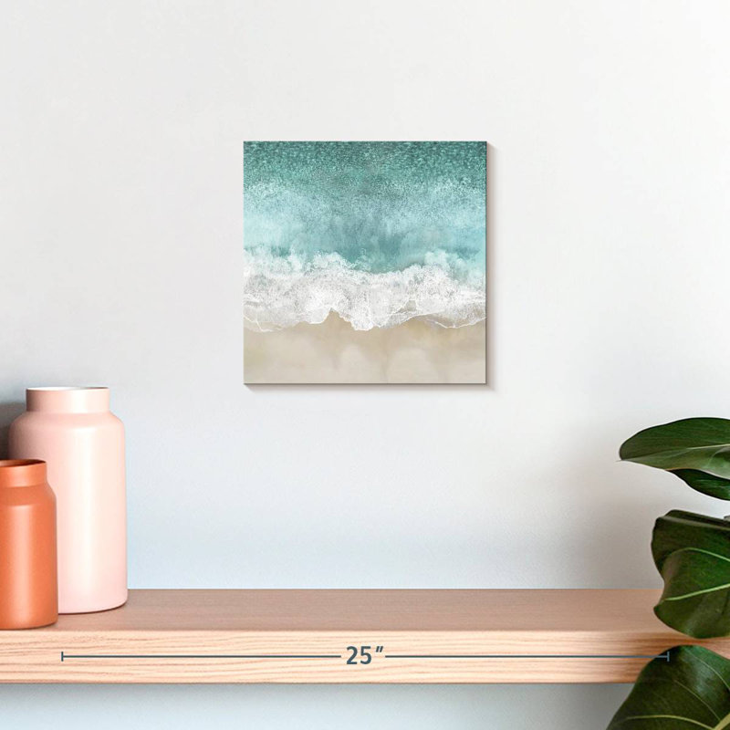 Gillard Ocean Waves I, H 10 po x l 10 po