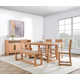 Modica Solid Wood Dining Set