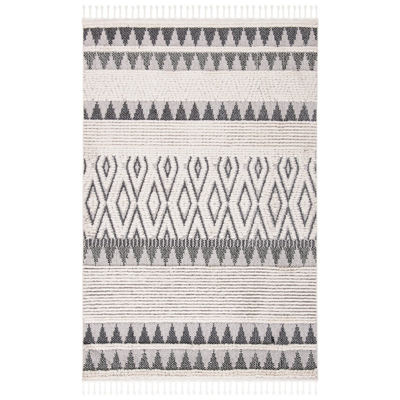 Tapis géométrique Khallid Performance, Rectangle 4 pi x 6 pi