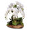 Real Touch 6-Stem Phalaenopsis Silk Orchids with Succulents Floral Arrangement