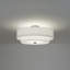 Plafonnier semi-encastré cylindrique en tissu 4 lumières-549500521
