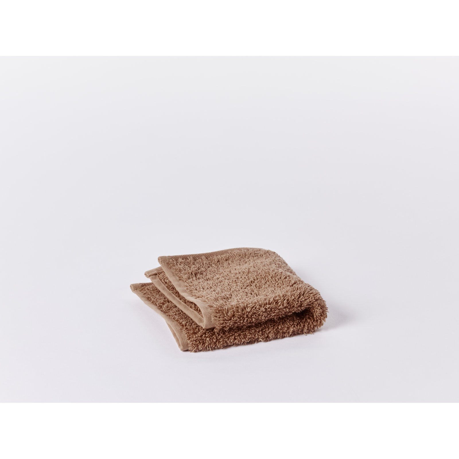 Cloud Loom Organic Bath Towel, Praline, Washcloth - 1 Pack