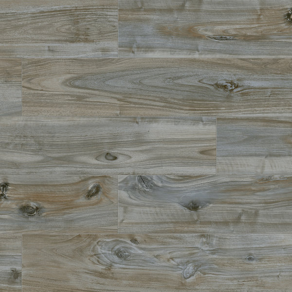 Gray Wood Look 8 in. x 40 in. Porcelain Floor and Wall Tile (15.07 sq. ft./Case)