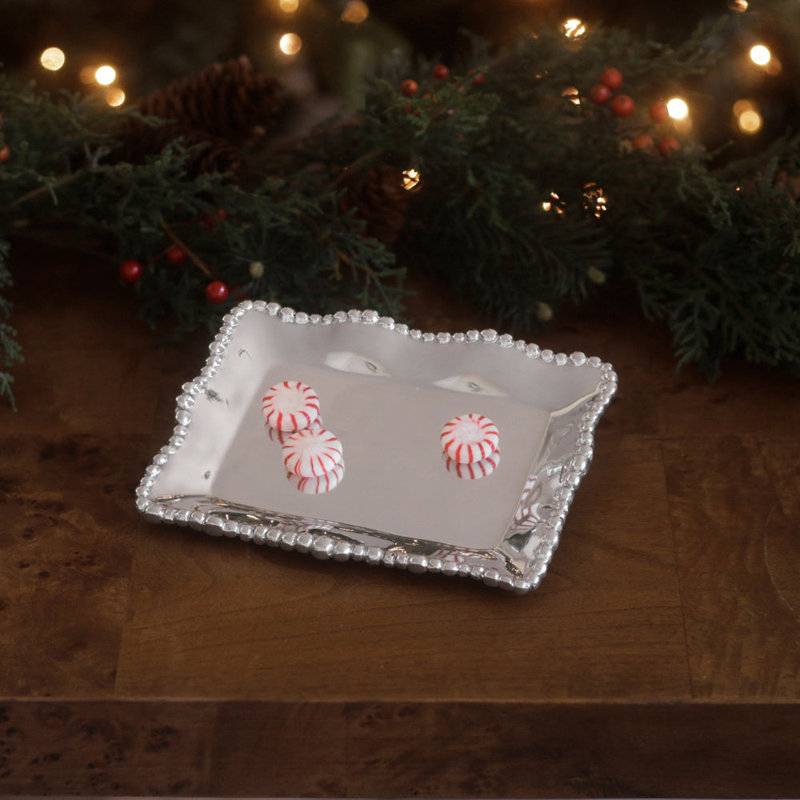 Plat de service Beatriz Ball Giftables, H 0,5 po x L 7,25 po x l 5,75 po