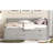 Twin Size Daybed With Drawers And Shelves, Gray-322239874-322239873