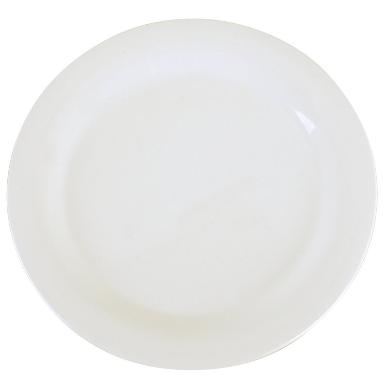 Sierrus™ 10.5" Melamine Dinner Plate, White