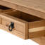 Console en bois de pin massif Millwood Pines, canapé rustique de style campagnard avec tiroirs de rangement et tablette ouverte, table d'appoint étroite pour le vestibule et le couloir-1627106342
