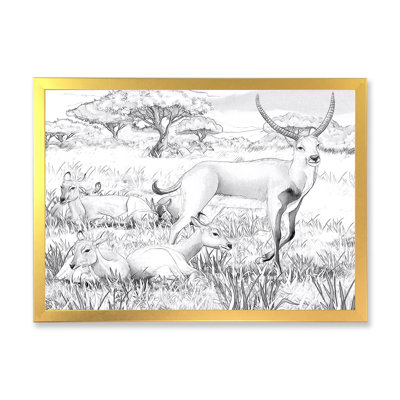 Koba Lychee in African Safari - peinture sur toile