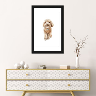 " Apricot The Happy Poodle Puppy "