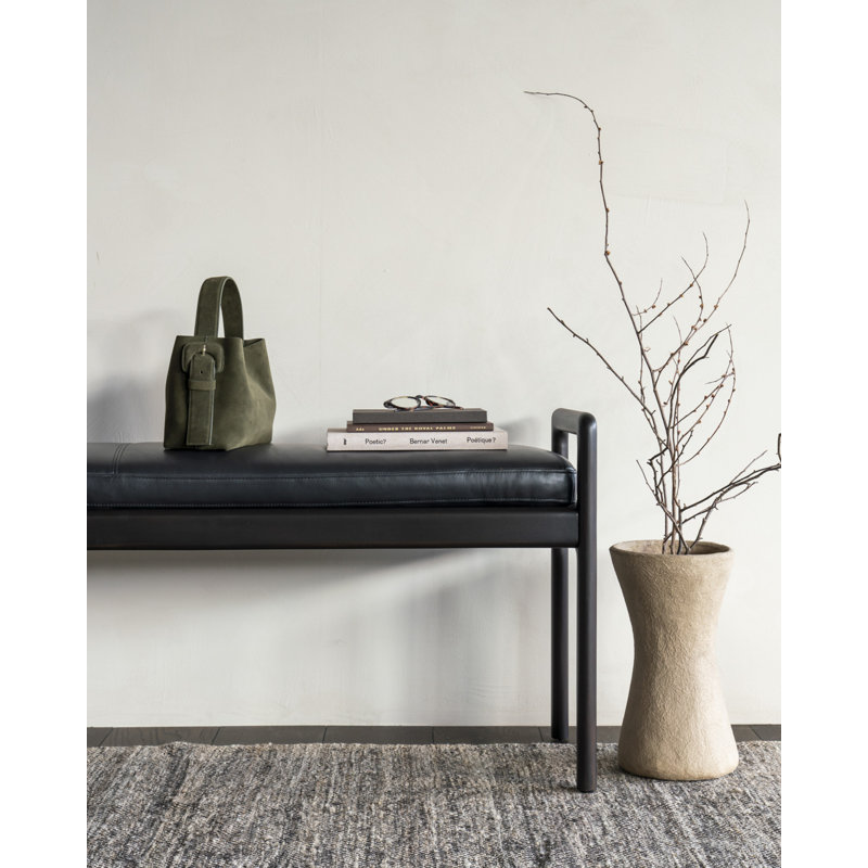 Jack Leather Dining Bench