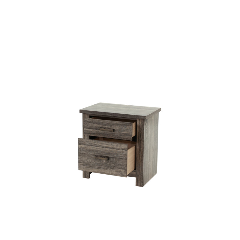 Nightstand, Brown/Gray