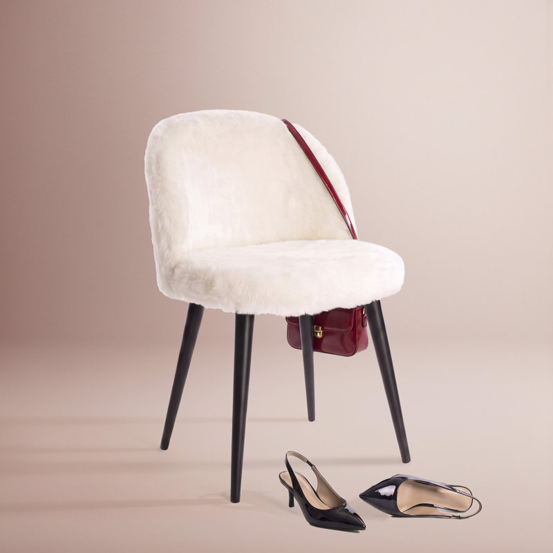 Fauteuil d'appoint Elle Decor, Crème