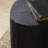 Sola End Table-Black Resin