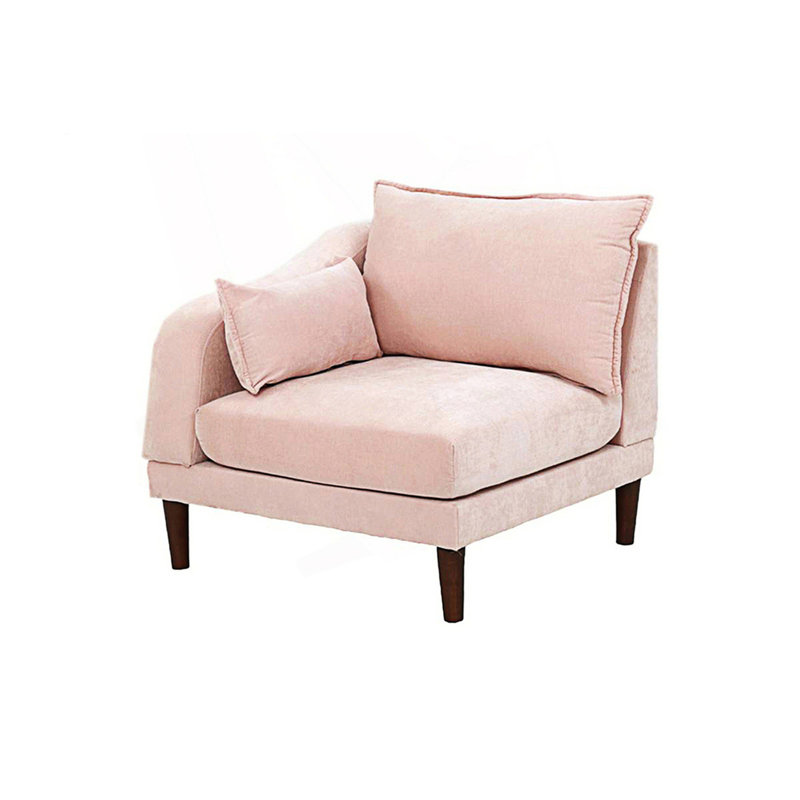 Magnifique fauteuil à accoudoirs Laf / Raf, Rose
