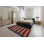 Tapis abstrait 100% lavable à la machine 323-1678024781