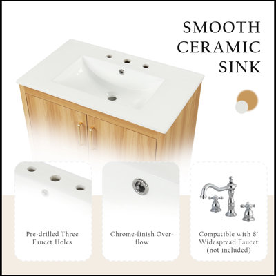 Meuble-lavabo simple avec plateau Saime 30,00
