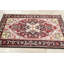 Tapis traditionnel rouge à motif géométrique 3x5