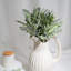 Audet vert faux Senecio Cineraria (1 tige)