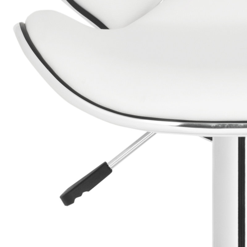 Tabouret de bar Bunky, Blanc