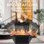 Chaufferette de foyer électrique 1500W avec flamme à DEL 3D, portative, double, pour bureau à domicile, intérieur, décoration de Noël, maison,