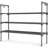 3-Tier Long Shoe Rack with 5 Hooks, Stackable Storage Organizer for Entryway & Small Spaces-1546911059