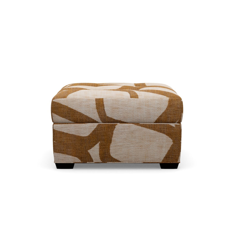 Baxter Square Ottoman, Keegan 225766, Java
