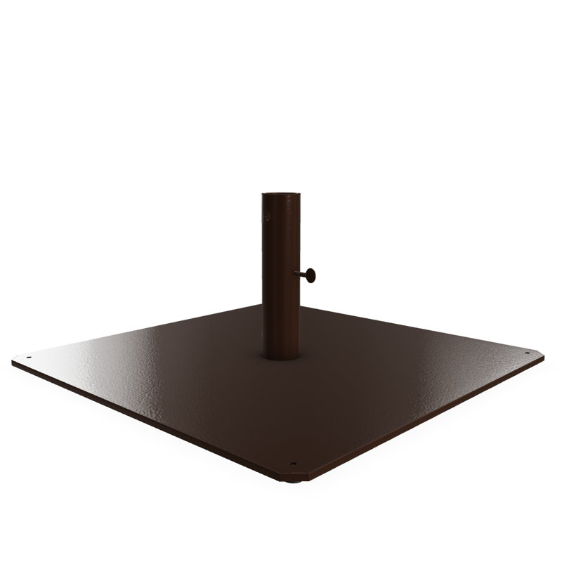 Base de parasol autoportante en aluminium, Kona texturé